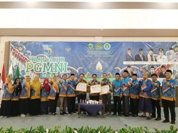 Hadiri Harlah Ke-5 PGMNI, Ketua PW Sumut H. Idris Aritonang Dorong Peningkatan Kesejahteraan Guru Madrasah